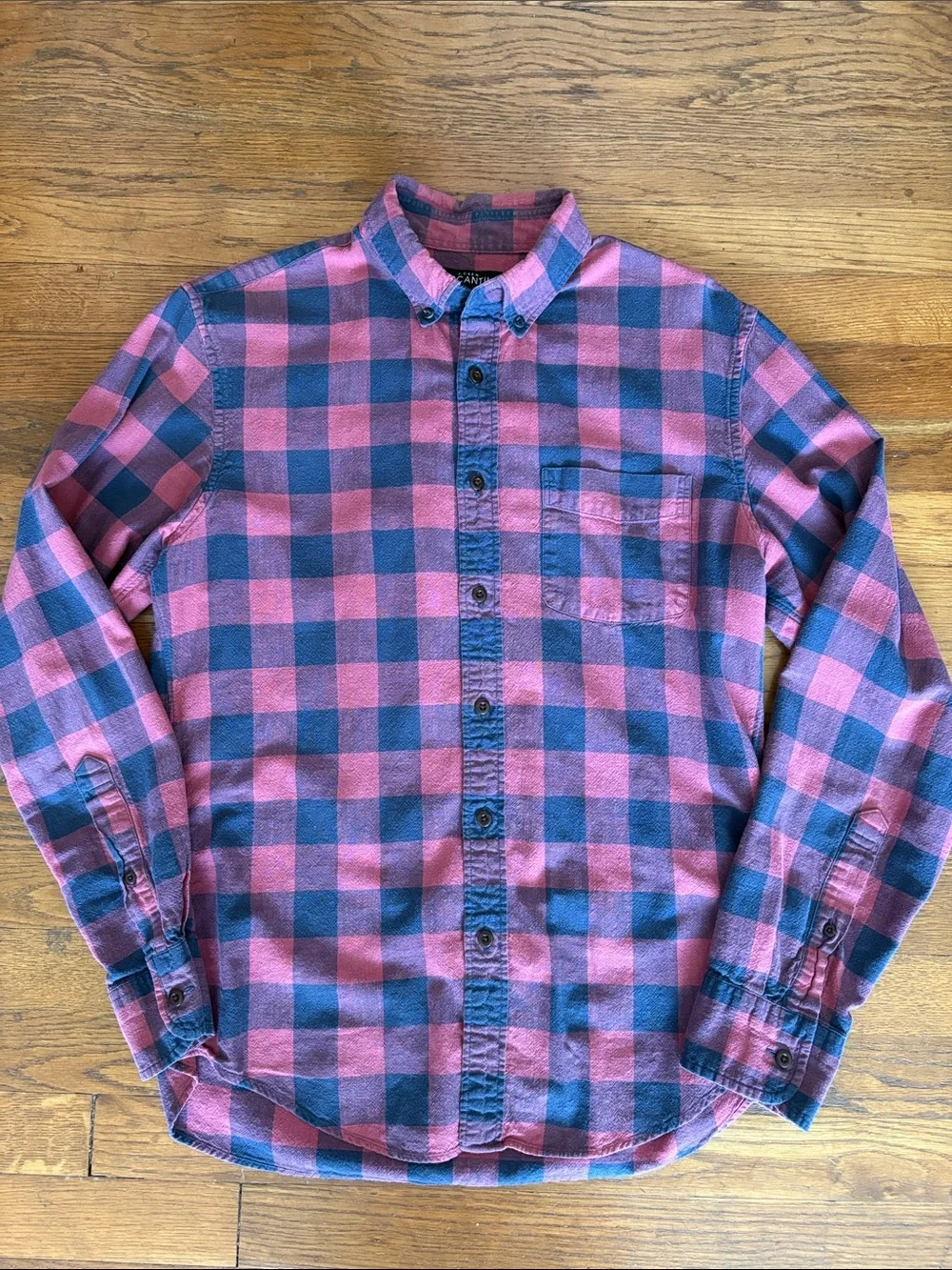 J. Crew Mercantile Plaid Button-Down Shirt